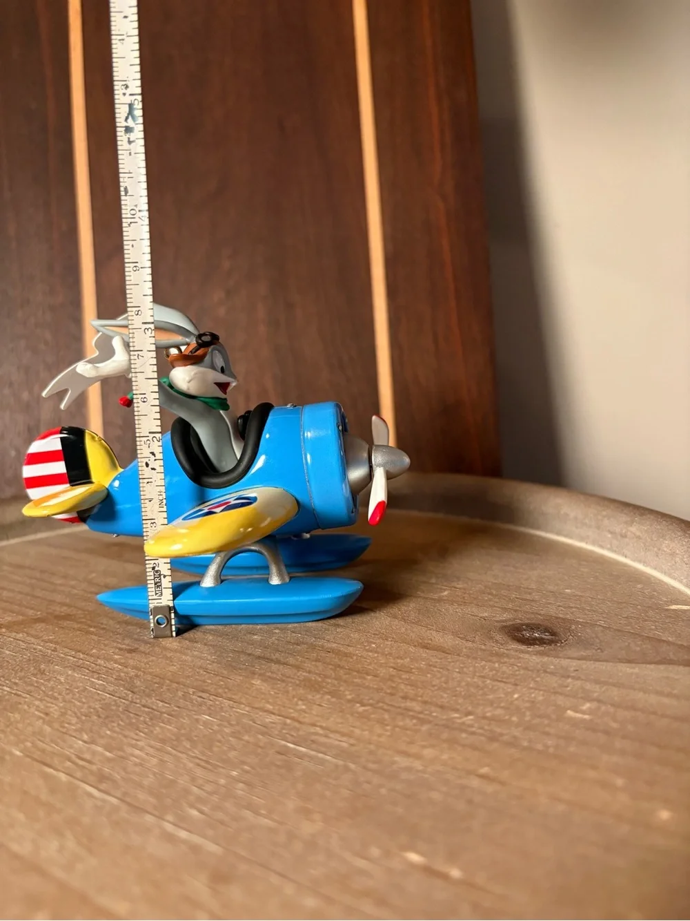 Hallmark Keepsake Bugs Bunny 'Bugs the Barnstormer' Ornament - Blue & Yellow
